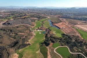 Black Desert 11th Fairway Aerial